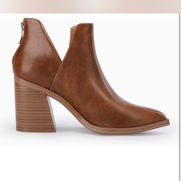 Brown Booties- new, never worn - Picture 2 of 5